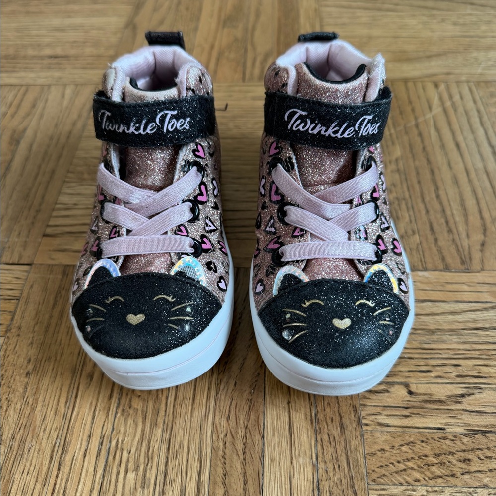 Skechers Twinkle Toes Glitter Sneakers - Picture 3 of 16